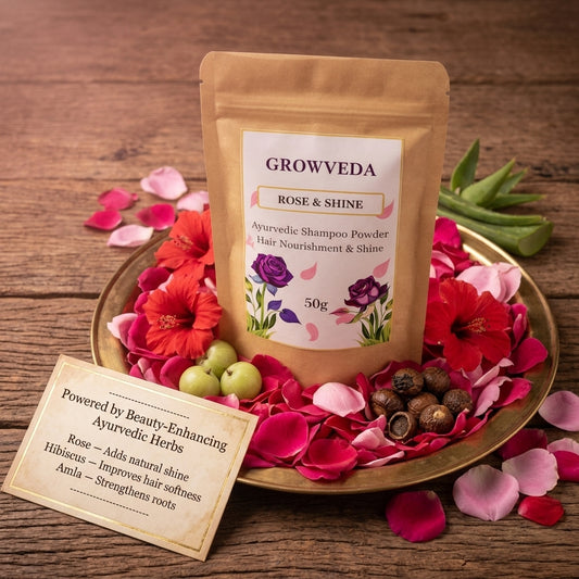 Rose & Shine Herbal Shampoo