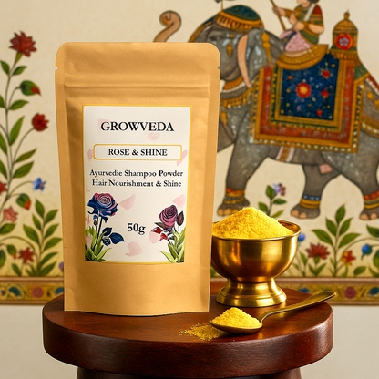 Rose & Shine Herbal Shampoo