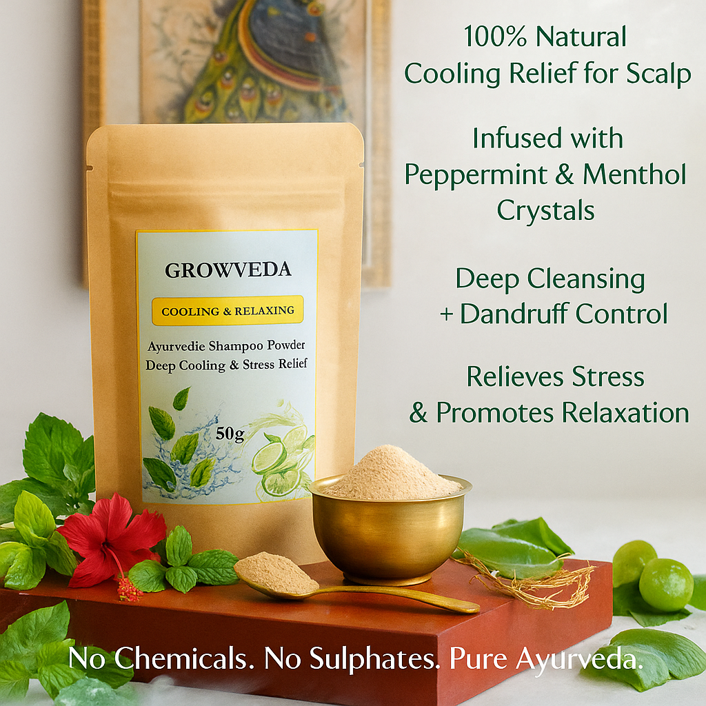 Cool & Relaxing Herbal Shampoo