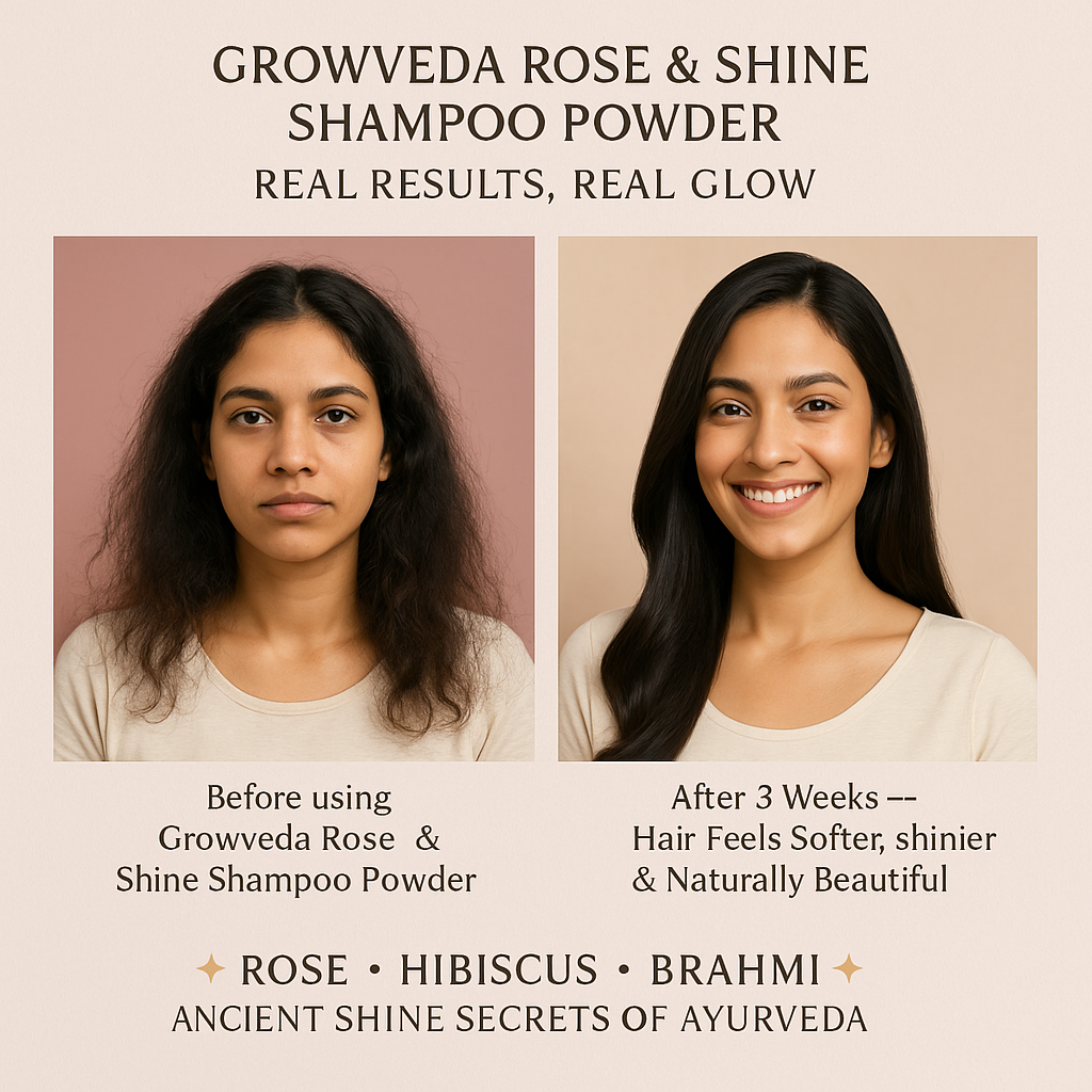 Rose & Shine Herbal Shampoo