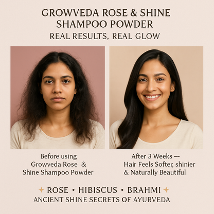 Rose & Shine Herbal Shampoo