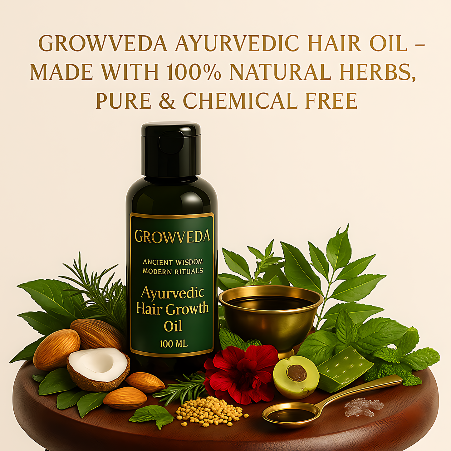Growveda Ayurvedic Hair Oil