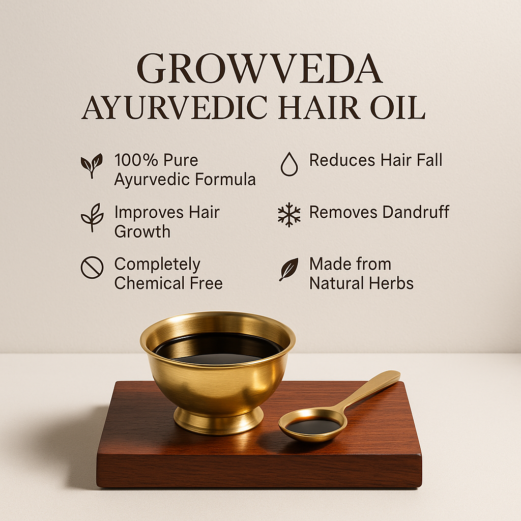 Growveda Ayurvedic Hair Oil