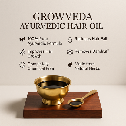 Growveda Ayurvedic Hair Oil