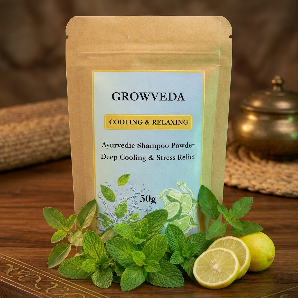 Cool & Relaxing Herbal Shampoo