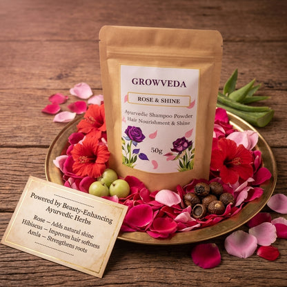 Rose & Shine Herbal Shampoo
