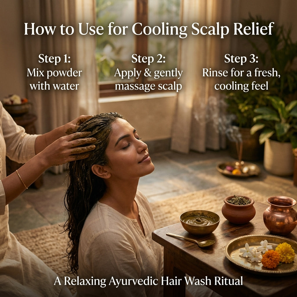 Cool & Relaxing Herbal Shampoo