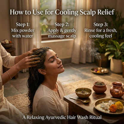 Cool & Relaxing Herbal Shampoo