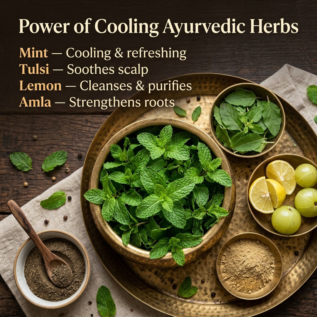 Cool & Relaxing Herbal Shampoo