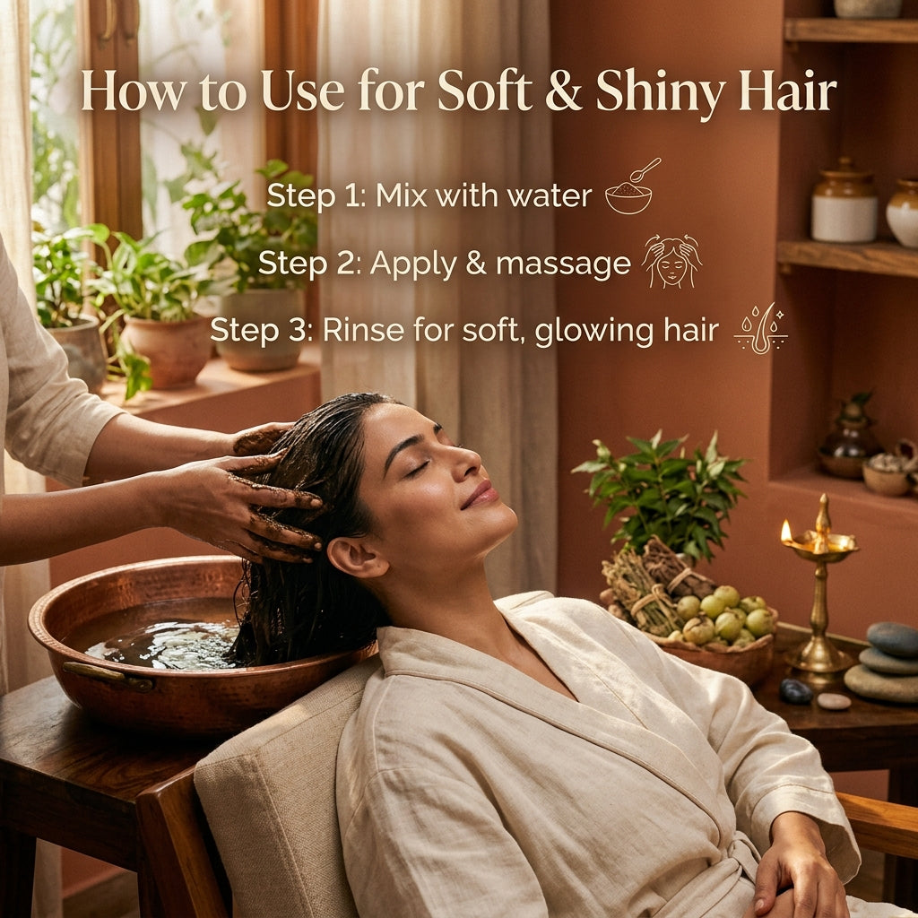 Rose & Shine Herbal Shampoo