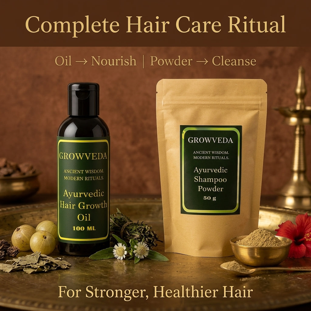 Growveda Ayurvedic Shampoo Powder