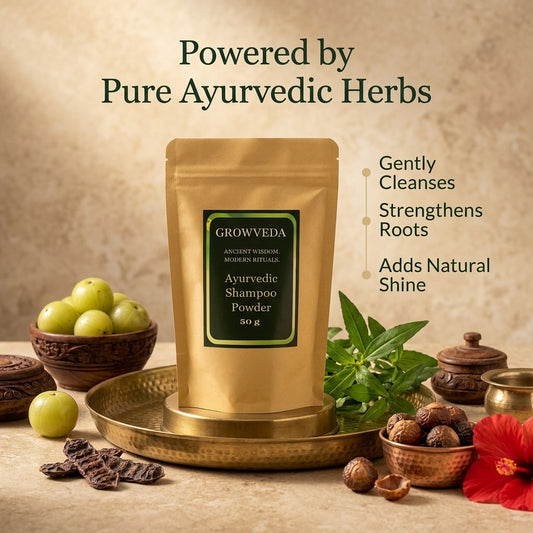 Growveda Ayurvedic Shampoo Powder