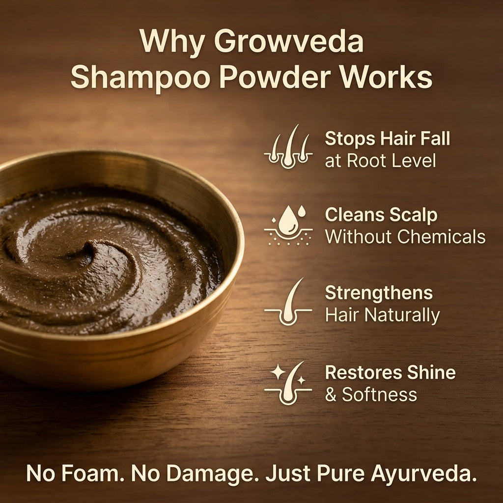 Growveda Ayurvedic Shampoo Powder
