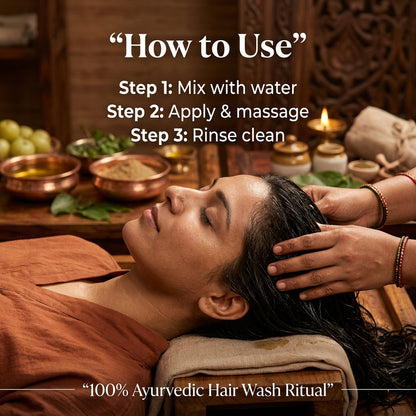 Growveda Ayurvedic Shampoo Powder