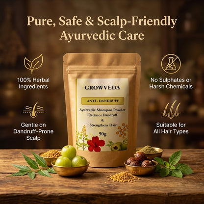 Anti-Dandruff Herbal Shampoo