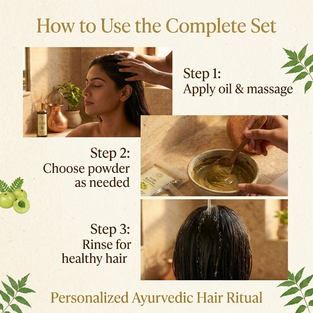 Ultimate Herbal Haircare Set